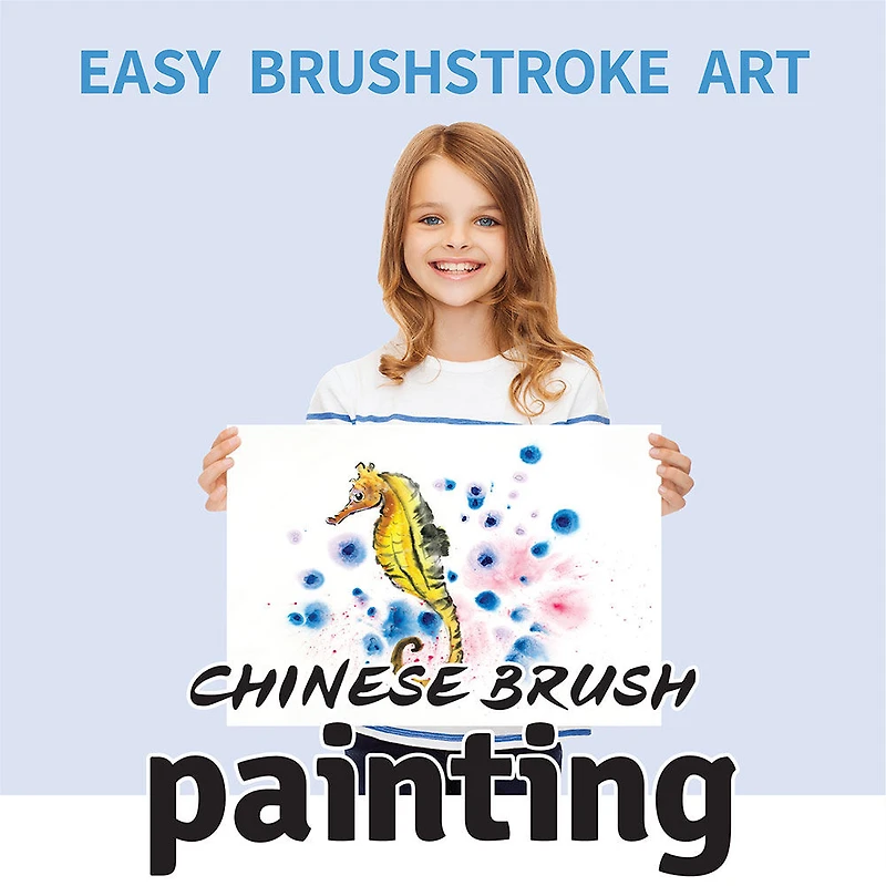 SpiceBox Children's Art Kits Petit Picasso Chinese Brush Painting - English Edition