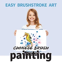 SpiceBox Children's Art Kits Petit Picasso Chinese Brush Painting - English Edition