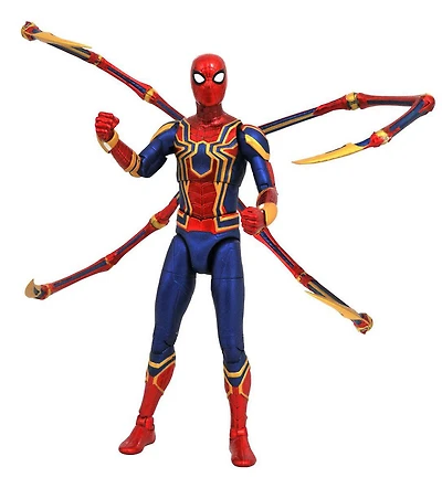Diamond Select Toys - Marvel Select - Avengers 3 Iron Spider-Man Figurine - Édition anglaise