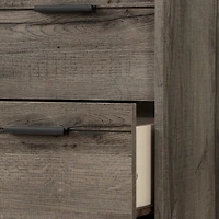 Fynn Table de chevet 2 tiroirs Chêne d'automne