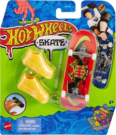 Hot Wheels Skate-Coffret Fingerboard et Chaussures