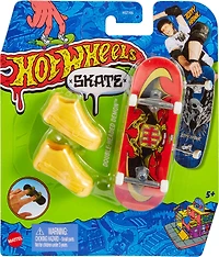 Hot Wheels Skate-Coffret Fingerboard et Chaussures