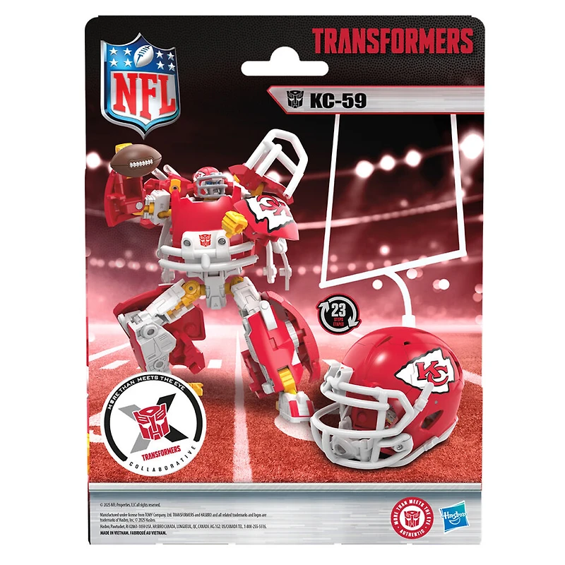 Transformers NFL Kansas City Chiefs, figurine KC-59