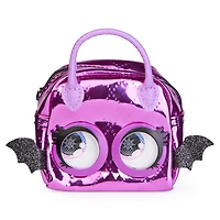 Micro Purse Pets, Chauve-souris Baddie, Petit sac à main élégant qui lève les yeux au ciel