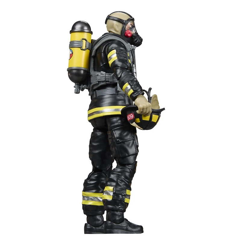G.I. Joe Classified Series Legacy Collection - Search & Rescue Firefighter, figurine de 15 cm