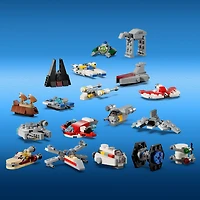 LEGO Star Wars 2024 Advent Calendar for Kids, Building Set with 6 Star Wars Figures and 18 Mini Toys, 75395