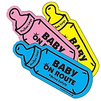 Baby On Route - Magnets - Baby Bottles - Assorted Colours - 1 per purchase