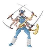 Marvel Legends Series X-Men, figurine articulée Marvel's Spiral classique de 15 cm, 8 accessoires