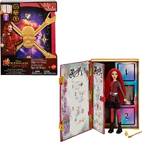 Disney Descendants: The Rise of Red Coffret poupée Red fille de la Reine de Coeur, avec le Livre de Sorcière Magique, un mélange pour fabriquer du slime et des surprises