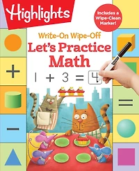 Write-On Wipe-Off Let's Practice Math - Édition anglaise