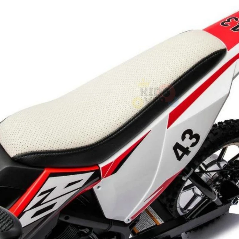 KidsVip 36V SuperMoto Dirt Bike for Kids- Red - English Edition