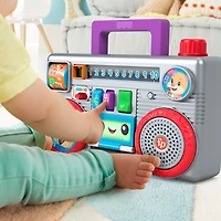 Fisher-Price Laugh & Learn Busy Boombox Toy - Bilingual Edition