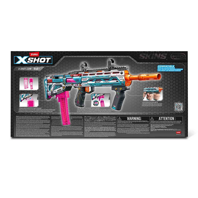 XSHOT Skins Pro Series Longshot Blaster (40 Darts) by ZURU