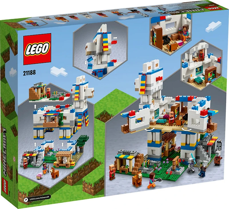LEGO Minecraft Le village lama 21188 Ensemble de construction (1 252 pièces)
