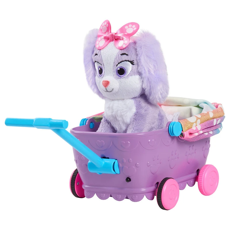 Peluche Sons et Lumières Disney Junior Minnie Mouse Waggin' Wagon - Édition anglaise