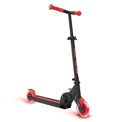 Trotinette rouge pour enfants Neon Vector pliable avec roues DEL