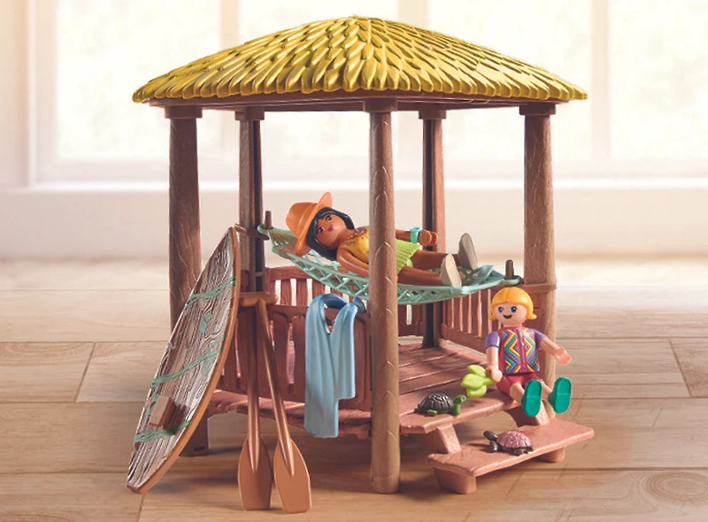 Playmobil - Wiltopia - Paddles et dauphins roses