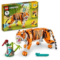 LEGO Creator 3in1 Majestic Tiger 31129 Building Kit (755 Pieces)