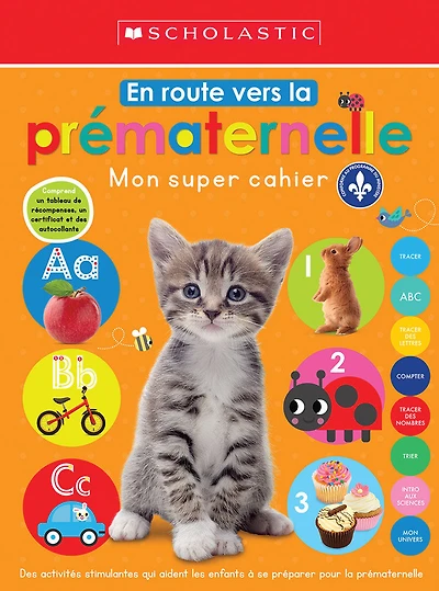 Mon super cahier : En route vers la prématernelle - Édition française