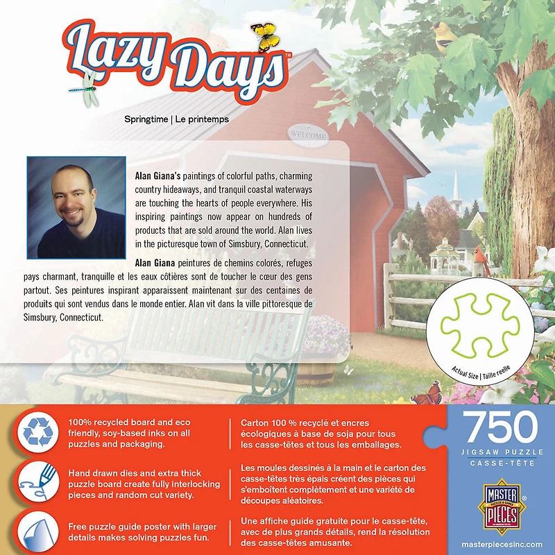 Casse-Tête 750 Pièces "Lazy Days" - Springtime