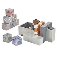 Minecraft-Coffret Wagonnet -Coffret avec figurine Steve et accessoires