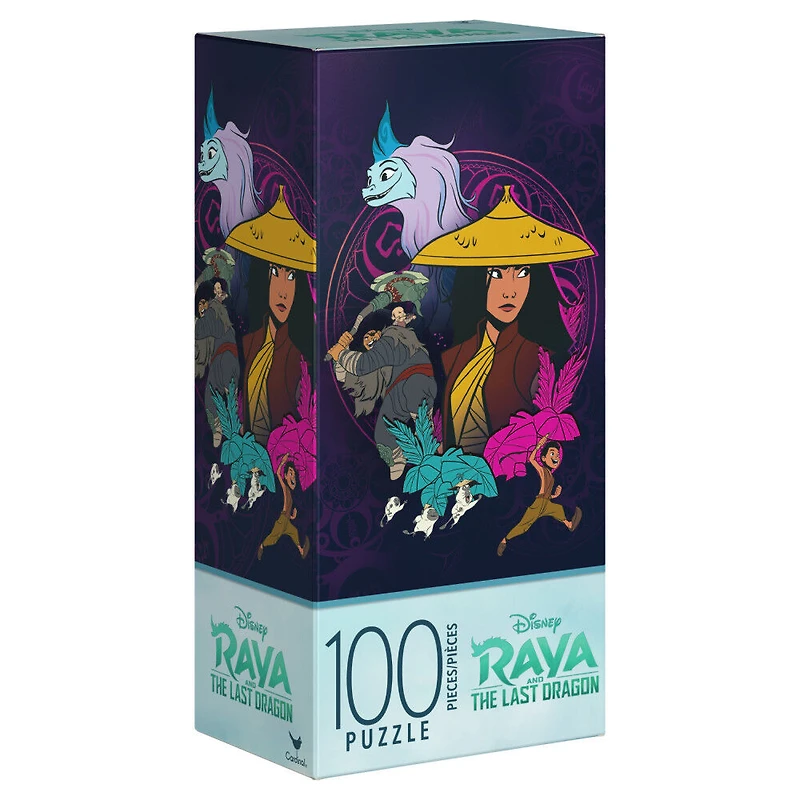 Puzzle 100 pièces Raya et le dernier dragon, pour les familles et les enfants à partir de 4 ans