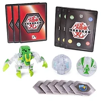 Bakugan - Coffret de départ 3 personnages, Diamond Maxotaur, Créatures transformables à collectionner.