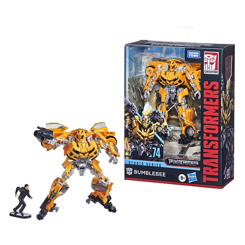 Transformers: Revenge of the Fallen Bumblebee and Sam Witwicky Figure