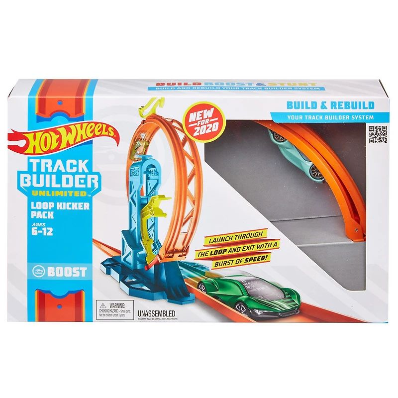 Coffrets Propulseur Boucle Track Builder Hot Wheels