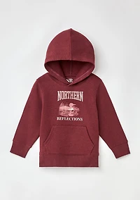 Northern Reflections Iconic Loon Hoodie 4T