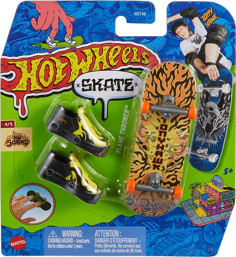 Hot Wheels Skate Tony Hawk Flame Thrower Board