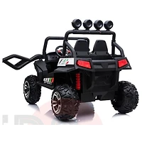 KidsVip 24V Enfants et Tout-Petits UTV Viper 4x4 Voiture Eléctrique avec Commande à Distance - Blanc - Édition anglaise
