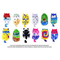 Chats contre Cornichons ! Sacs-mystères en peluche de 4 pouces - Gold Wave