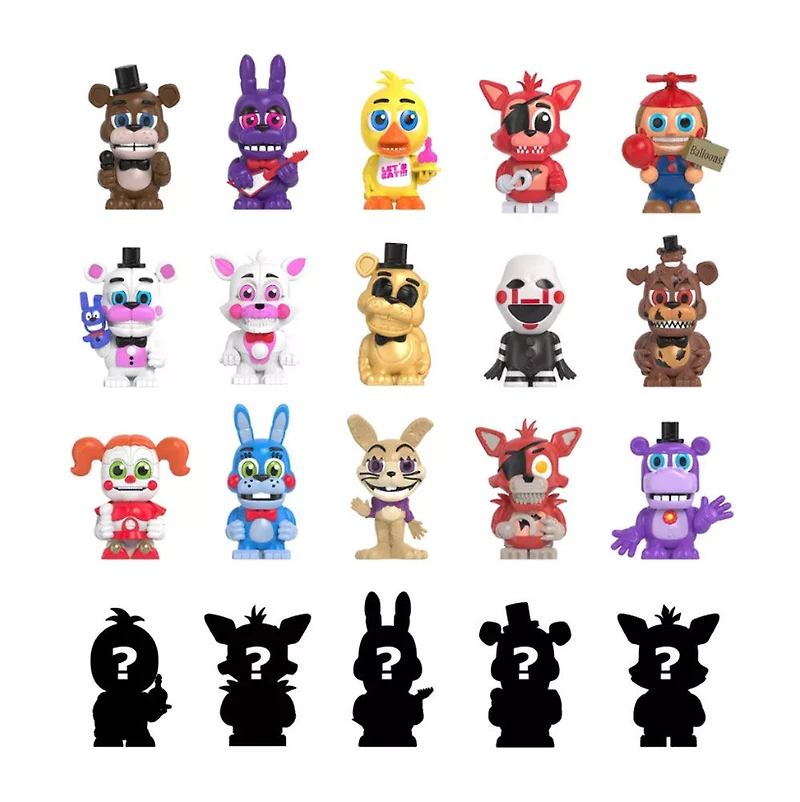 Five Nights at Freddy's Grab N' Go Bundle Action Figure Playset