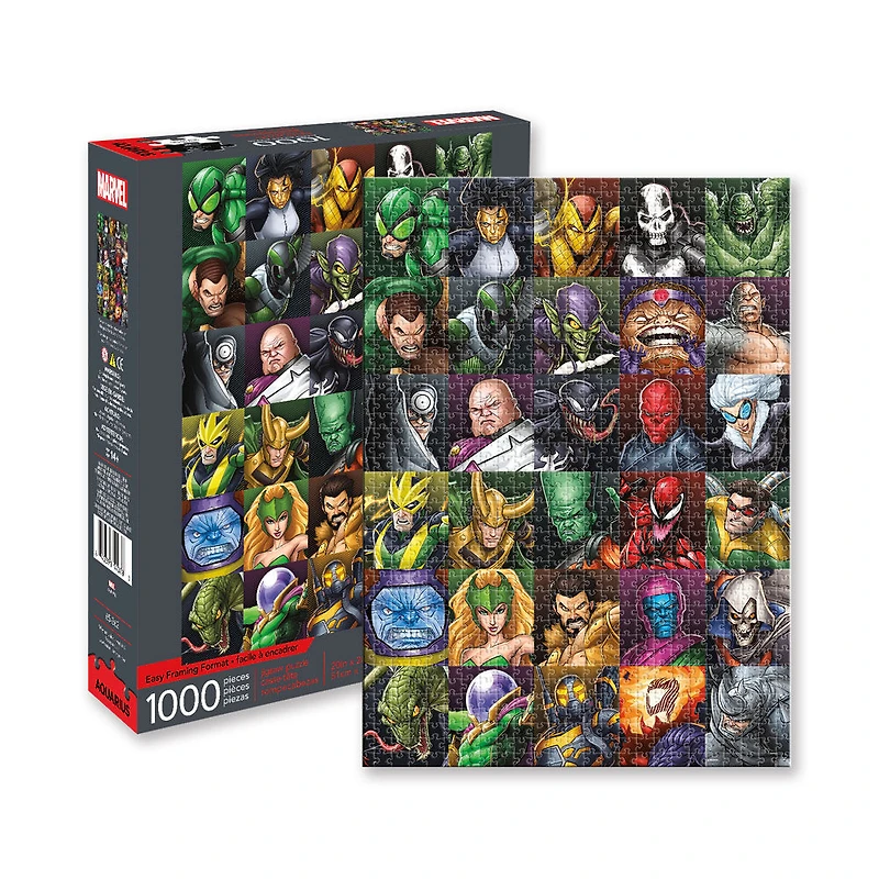 Villains Collage 1000 Piece Puzzle