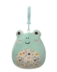 Squishmallows de 8,8 cm à pince - Pâques - Fritz Light Green Frog