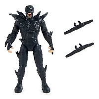 DC Comics, Figurine articulée Dark Flash de 10 cm et 2 accessoires, objets à collectionner du film Flash