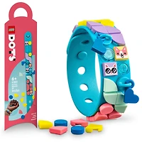 LEGO DOTS Bracelet Mes animaux 41801 Ensemble de loisir créatif (37 pièces)