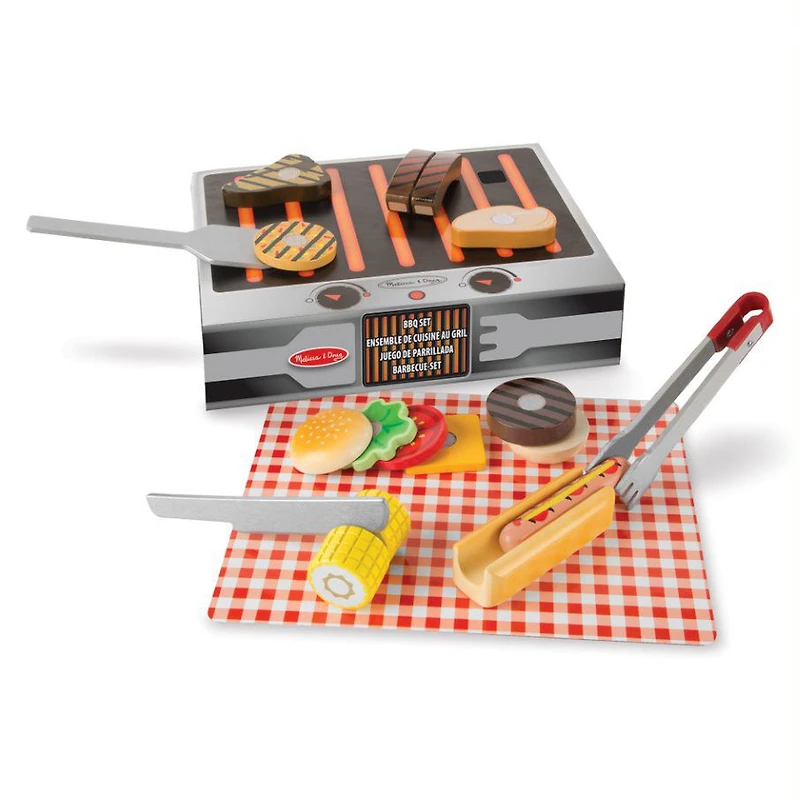 Melissa & Doug - Ensemble de cuisine au gril - Édition anglaise.