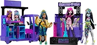 Monster High-Tour Bus Rock Sang-sationnel-Coffret avec poupée et bus
