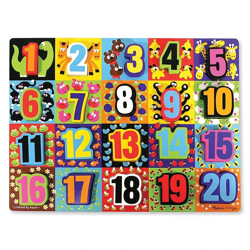 Jumbo Numbers Chunky Puzzle