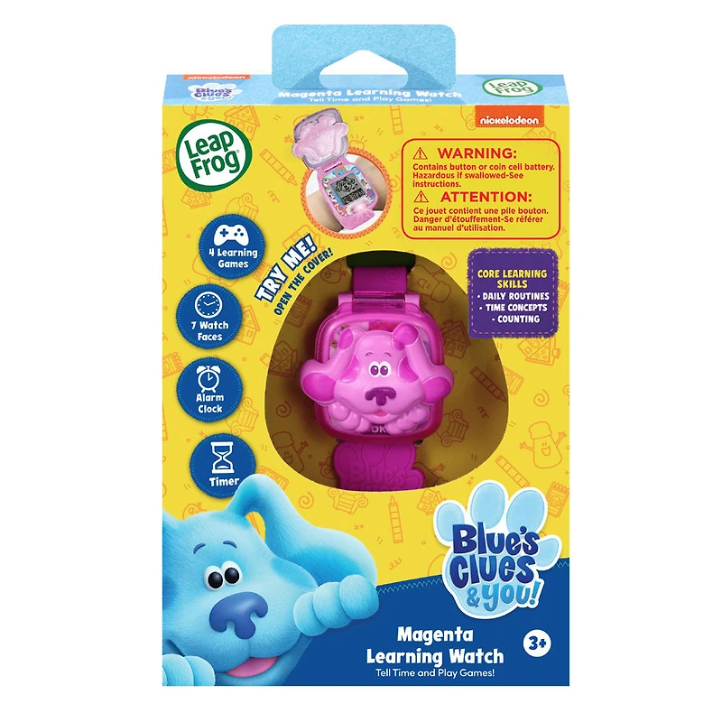 LeapFrog Blue's Clues & You! Magenta Learning Watch  - Édition anglaise