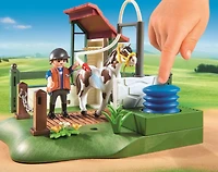 Playmobil - Box de lavage pour chevaux