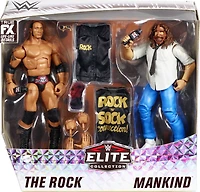 WWE - Collection Elite - Coffret de 2 - Rock 'N' Sock Connection!