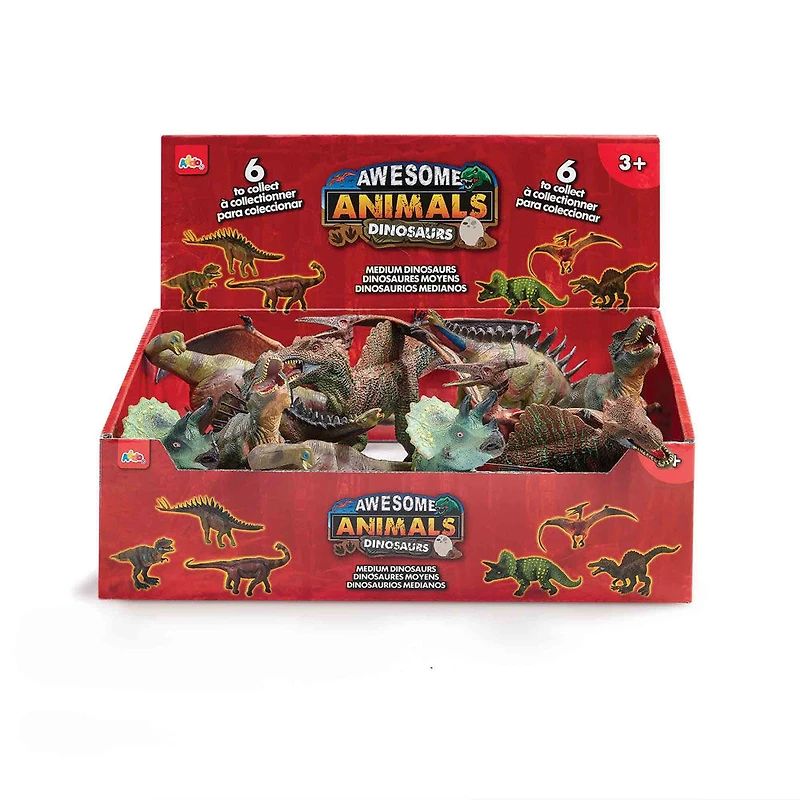 Awesome Animals - Figurine moyenne de dinosaure - Notre exclusivité - Une unité par achat
