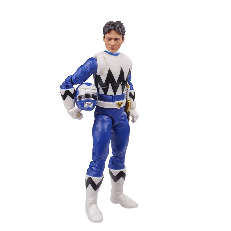 Power Rangers Lightning Collection Lost Galaxy, figurine de collection haut de gamme Ranger bleu, 15 cm