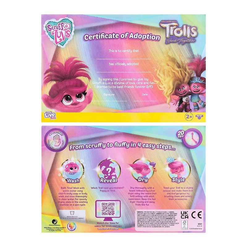 Little Live Scruff-A-Luvs Trolls Single Pack