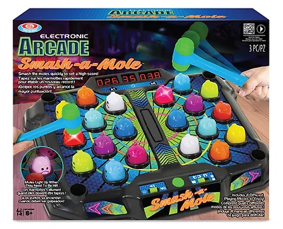 Ideal Games - Electronic Arcade Smash A Mole - R Exclusive
