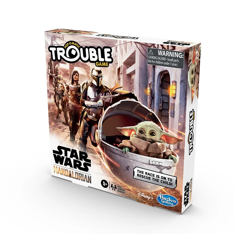 Trouble : édition Star Wars The Mandalorian, jeu de plateau - Édition anglaise