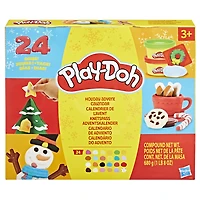 Play-Doh Holiday Advent Calendar, 24 Days of Surprise Toys